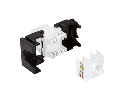 CAT6a keystone jack RJ45 UTP toolless - Networkdiscount.com