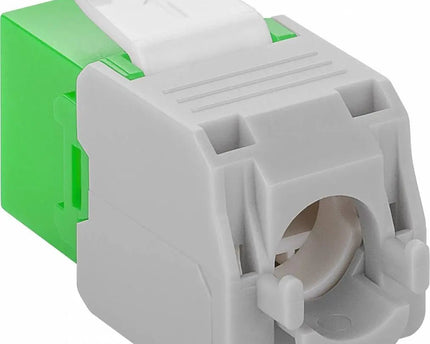 CAT6a Keystone RJ45 unshielded groen - Networkdiscount.com