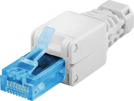 CAT6a RJ45 Connector Toolless - UTP voor soepele en stugge kabel - Networkdiscount.com