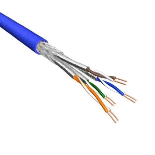Cat.6A S/FTP Kabel Soepel AWG26 LSZH Blauw 500m 100% koper - Networkdiscount.com