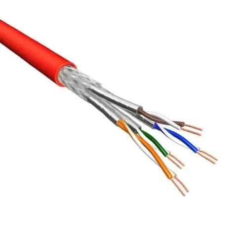 Cat.6A S/FTP Kabel Soepel AWG26 LSZH Rood 500m 100% koper - Networkdiscount.com