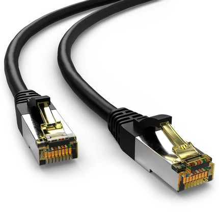 Cat6a S/FTP PIMF LSOH zwart 2 meter - Networkdiscount.com