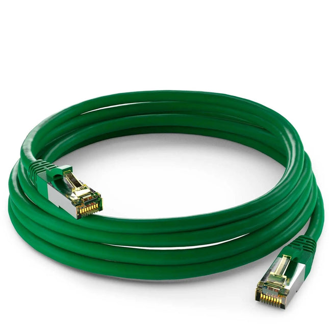 Cat6a S/FTP PIMF LSZH Groen 0.5 meter - Networkdiscount.com