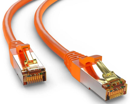 CAT6a S/FTP PIMF LSZH Oranje 0.25 meter - Networkdiscount.com