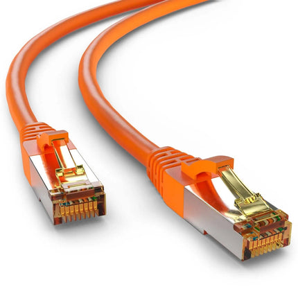 CAT6a S/FTP PIMF LSZH Oranje 0.25 meter - Networkdiscount.com
