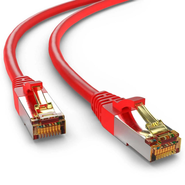 Cat6a S/FTP PIMF LSZH rood 10 meter - Networkdiscount.com