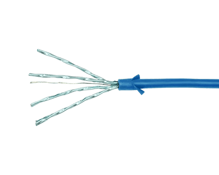 CAT6a U/FTP Ultraflex, 100% koper, blauw, 0.5M - Networkdiscount.com