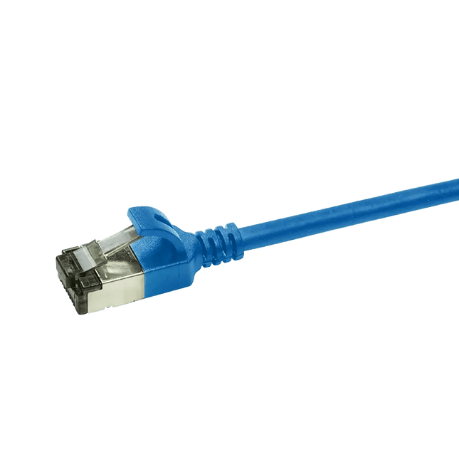 CAT6a U/FTP Ultraflex, 100% koper, blauw, 0.5M - Networkdiscount.com