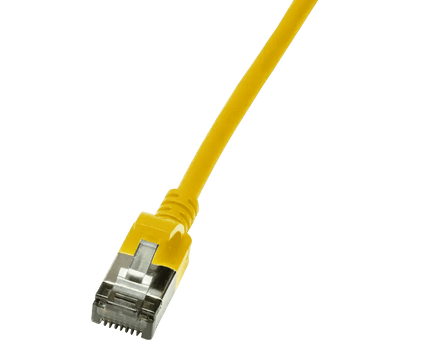 CAT6a U/FTP Ultraflex, 100% koper, geel, 3M - Networkdiscount.com