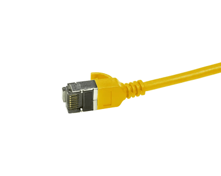 CAT6a U/FTP Ultraflex, 100% koper, geel, 3M - Networkdiscount.com