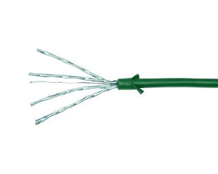 CAT6a U/FTP Ultraflex, 100% koper, groen, 0.5M - Networkdiscount.com