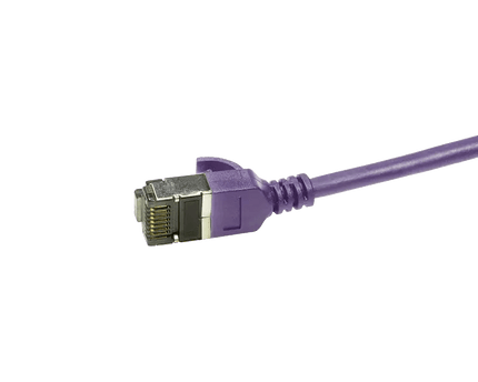 CAT6a U/FTP Ultraflex, 100% koper, paars, 0.3M - Networkdiscount.com