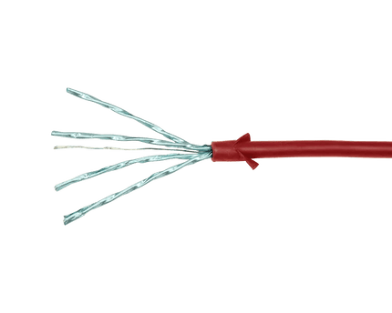 CAT6a U/FTP Ultraflex, 100% koper, rood, 1M - Networkdiscount.com