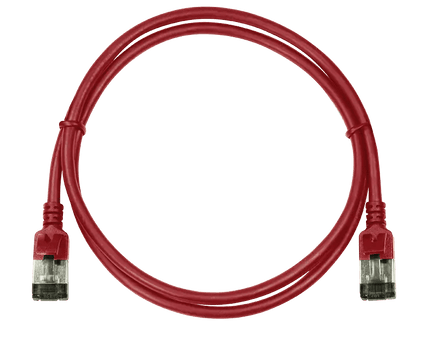 CAT6a U/FTP Ultraflex, 100% koper, rood, 1M - Networkdiscount.com