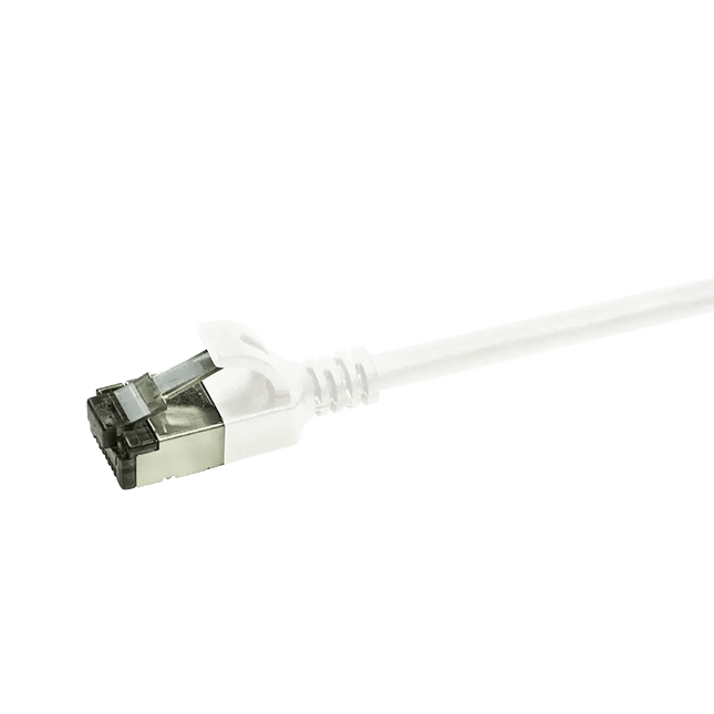 CAT6a U/FTP Ultraflex, 100% koper, wit, 0.5M - Networkdiscount.com