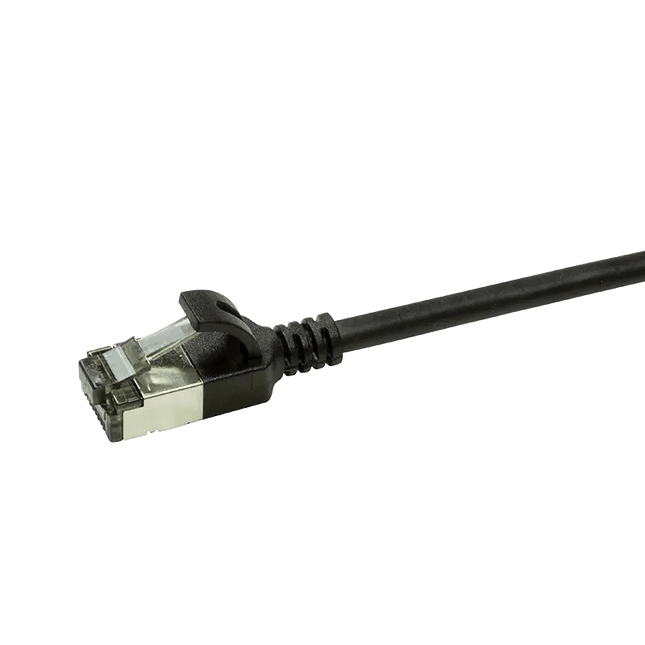 CAT6a U/FTP Ultraflex, 100% koper, zwart, 2M - Networkdiscount.com