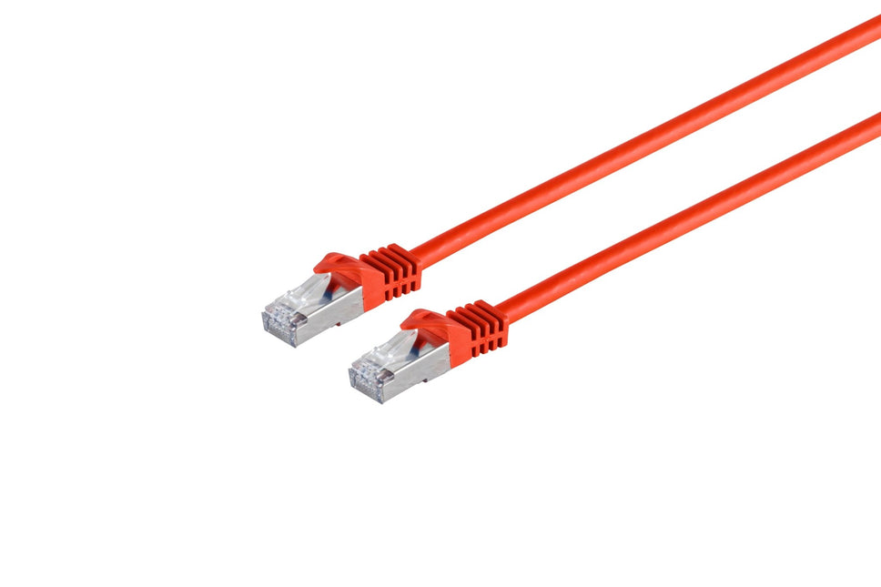 Cat7 1.5M Rood SSTP/PiMF halogeenvrij patchkabel - Networkdiscount.com