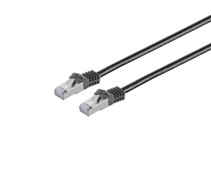 Cat7 1M Zwart SSTP/PiMF halogeenvrij patchkabel - Networkdiscount.com