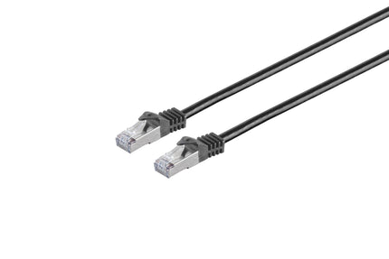 Cat7 1M Zwart SSTP/PiMF halogeenvrij patchkabel - Networkdiscount.com