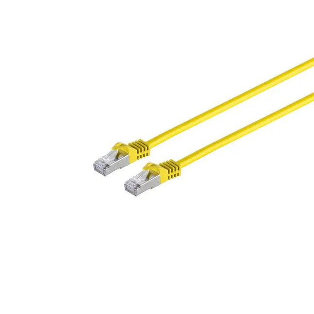 Cat7 50M Geel SSTP/PiMF halogeenvrij patchkabel - Networkdiscount.com