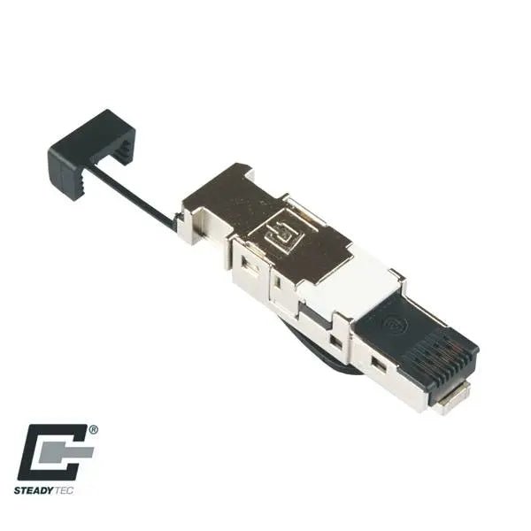 CAT7 Toolless Connector RJ45 - STP voor stugge kabel - Networkdiscount.com