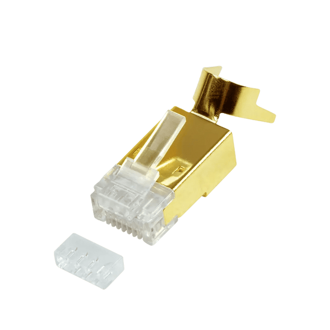 Cat.8.1 / Cat.6A RJ45 vergulde connectoren 10 stuks - Networkdiscount.com