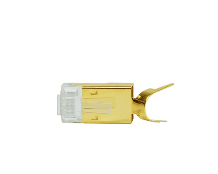 Cat.8.1 / Cat.6A RJ45 vergulde connectoren 10 stuks - Networkdiscount.com