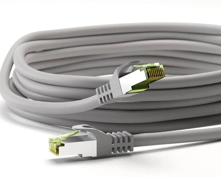 CAT8.1 S/FTP LSZH 0.25M Grijs GHMT gecertificeerd - Networkdiscount.com