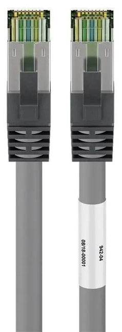 CAT8.1 S/FTP PIMF LSZH 0.5M Grijs - Networkdiscount.com