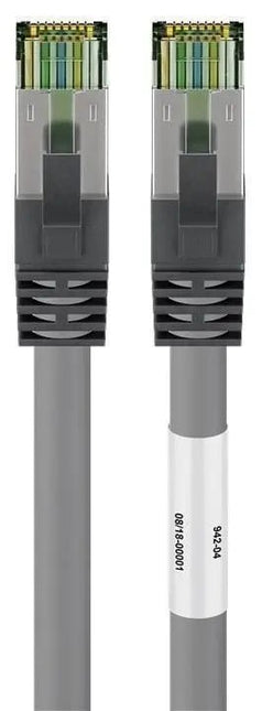 CAT8.1 S/FTP PIMF LSZH 15M Grijs - Networkdiscount.com