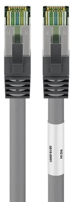 CAT8.1 S/FTP PIMF LSZH 1M Grijs - Networkdiscount.com