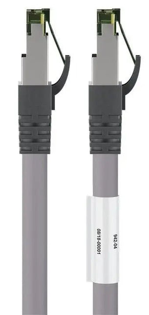 CAT8.1 S/FTP PIMF LSZH 1M Grijs - Networkdiscount.com
