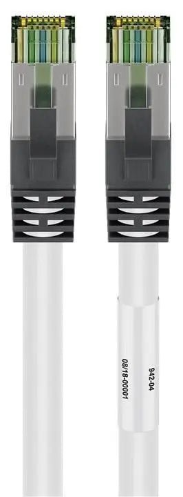 CAT8.1 S/FTP PIMF LSZH 1M Wit - Networkdiscount.com