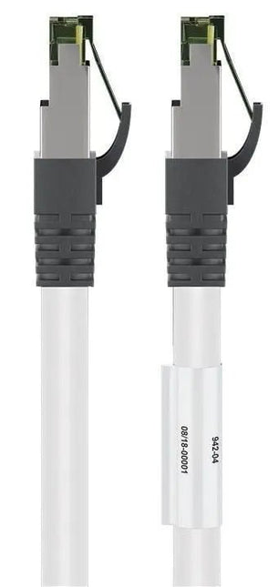 CAT8.1 S/FTP PIMF LSZH 1M Wit - Networkdiscount.com