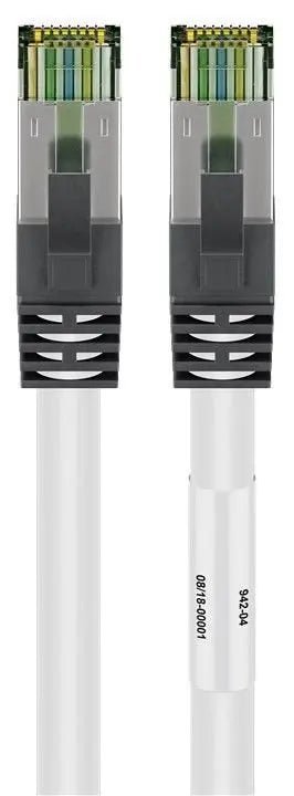 CAT8.1 S/FTP PIMF LSZH 2M Wit - Networkdiscount.com