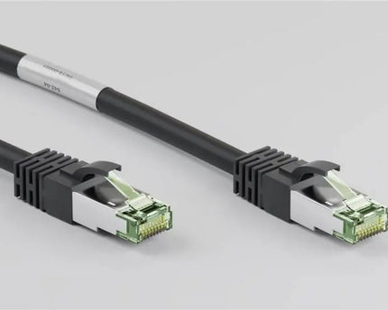 CAT8.1 S/FTP PIMF LSZH 2M Zwart - Networkdiscount.com