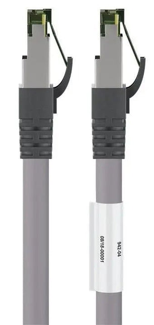 CAT8.1 S/FTP PIMF LSZH 3M Grijs - Networkdiscount.com