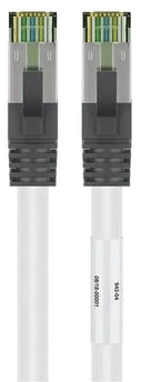 CAT8.1 S/FTP PIMF LSZH 7.50M Wit - Networkdiscount.com