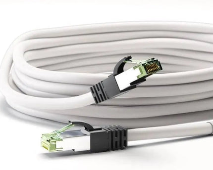 CAT8.1 S/FTP PIMF LSZH 7.50M Wit - Networkdiscount.com