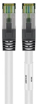 CAT8.1 S/FTP PIMF LSZH 7.50M Wit - Networkdiscount.com