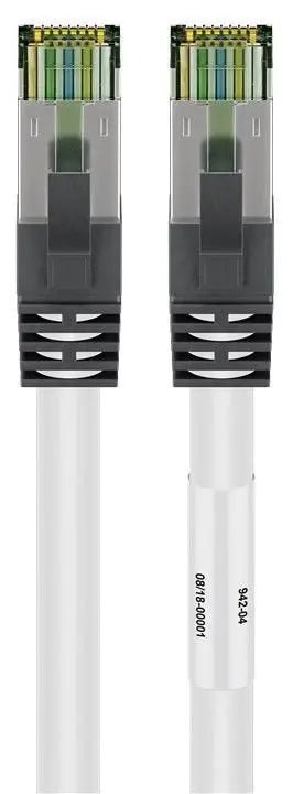 CAT8.1 S/FTP PIMF LSZH 7.50M Wit - Networkdiscount.com