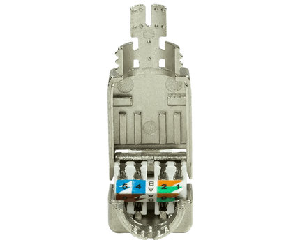CAT8.1 Toolless Connector RJ45 - STP voor soepele en stugge kabel - Networkdiscount.com