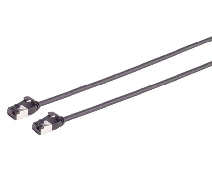 CAT8.1 U/FTP ultra dun zwart - Networkdiscount.com