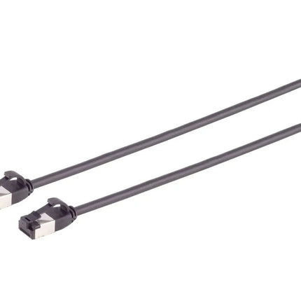 CAT8.1 U/FTP ultra dun zwart - Networkdiscount.com
