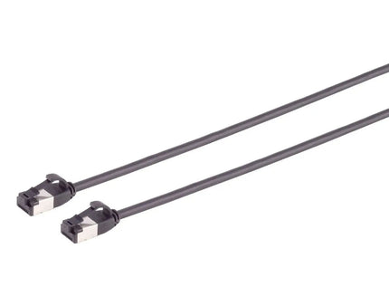 CAT8.1 U/FTP ultra dun zwart - Networkdiscount.com