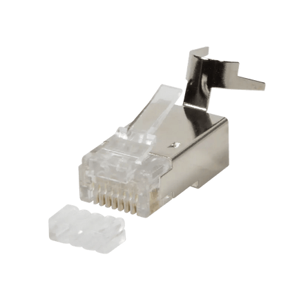 CAT8.1/CAT6a Connector RJ45 - STP 50 stuks voor stugge kabel - Networkdiscount.com