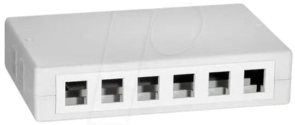 Desktop keystone patchpanel, 12 poorts UTP - Networkdiscount.com