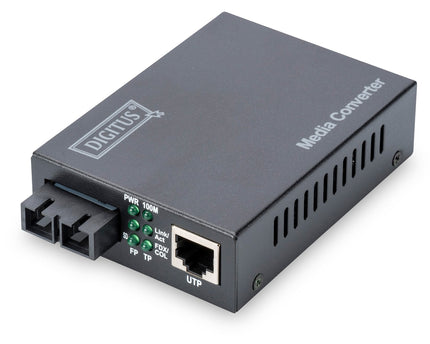 DIGITUS Fast Ethernet Mediaconverter, RJ45 / SC - Networkdiscount.com