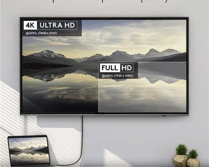 DisplayPort™ naar HDMI™ - kabel, 4K @ 60 Hz 5M - Networkdiscount.com