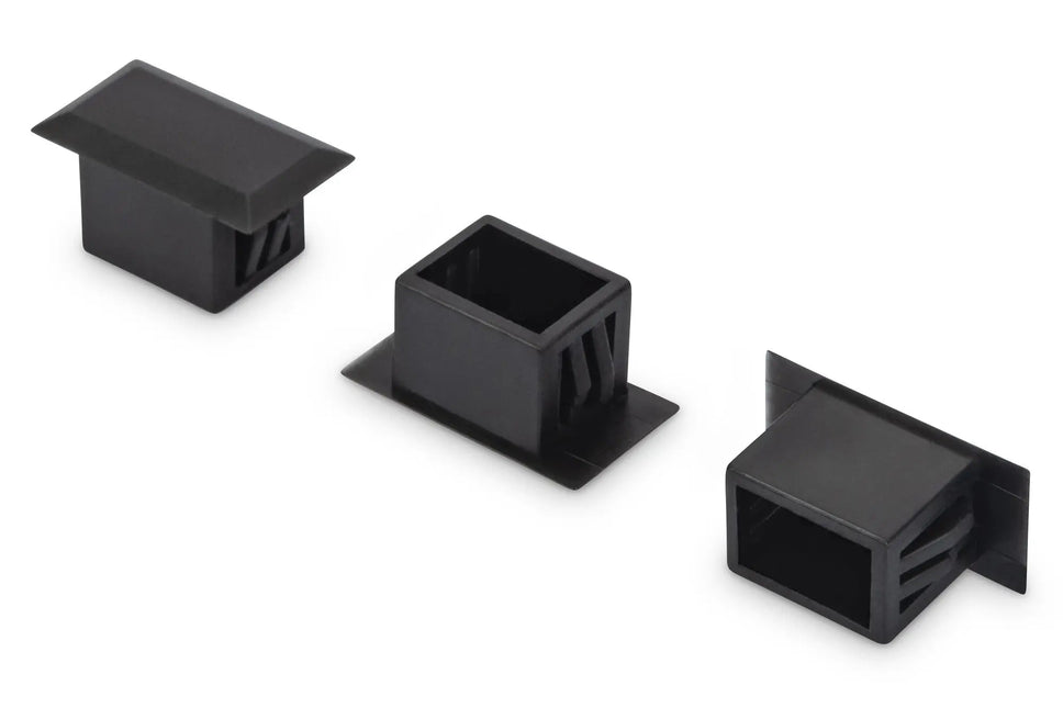 Fiber blindplaat voor LC duplex gaten 100 stuks - Networkdiscount.com